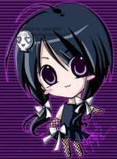 Kawaii chibi (možná Raven z Upířích polibků:)) Kawaii chibi (možná Raven z Upířích polibků:))