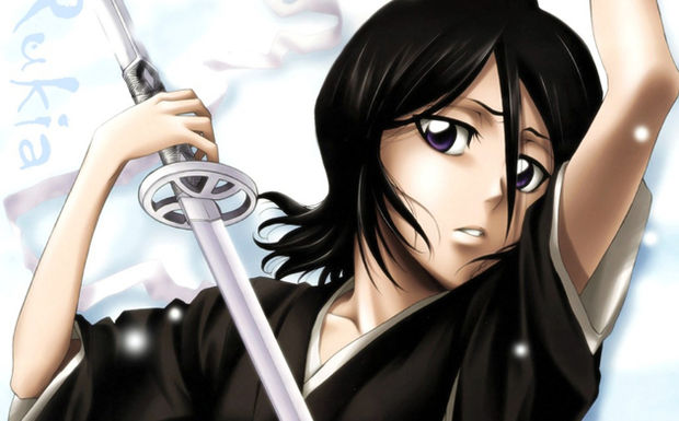 Rukia and Zanpakuto Rukia and Zanpakuto