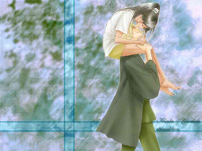 Kisuke & Yoruichi Kisuke & Yoruichi