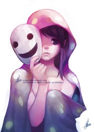 Úsměv jako masku Úsměv jako masku