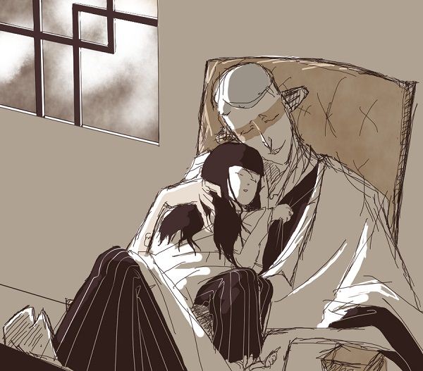 Mayuri and little Nemu Mayuri and little Nemu