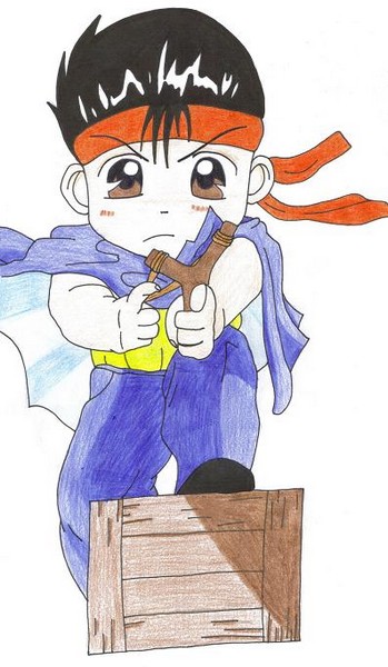 Yusuke chibi Yusuke chibi