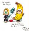 Spoon & banana